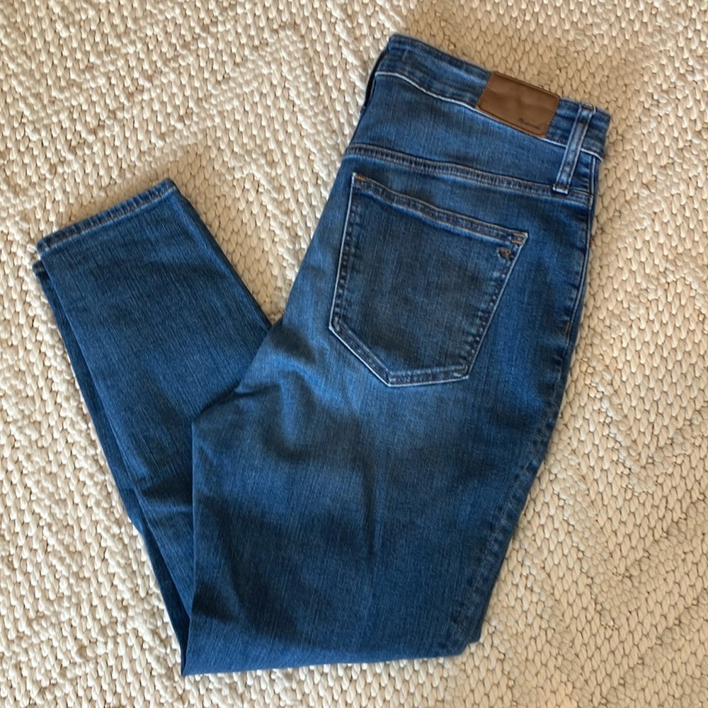 Madewell The Curvy High Rise Skinny Crop
